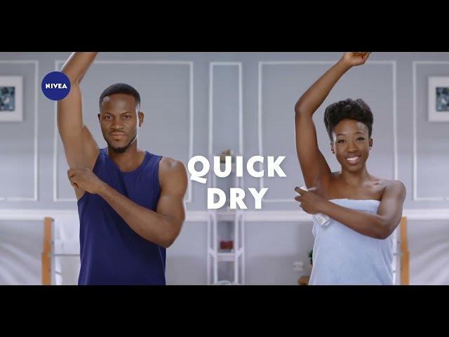 Stay Fresh All Day with NIVEA Dry Deodorant Range