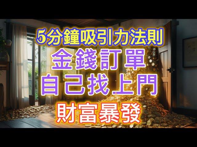 冥想音樂[開啟鉅富之門]強大的「5分鐘吸引力法則」讓你輕鬆設定金錢/訂單，並讓財富在意想不到的時刻自己找上門向宇宙連接傳遞願景請按免費訂閱小鈴和留言：「感恩 1111」，幸運財富破門而入