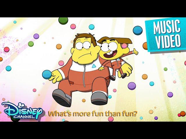 Big City Greens the Movie: Spacecation | "Space is Fun" Song  | Sing Along | @disneychannel