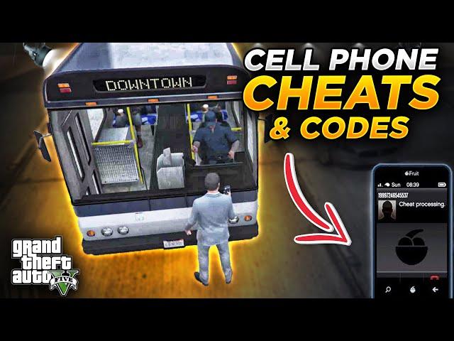 Unlock GTA 5's Secrets: Ultimate Cell Phone Cheat Codes for All Platforms | GTA BOOM