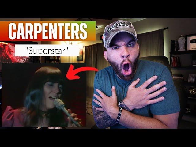 First Time Hearing THE CARPENTERS - SUPERSTAR (REACTION!!!)