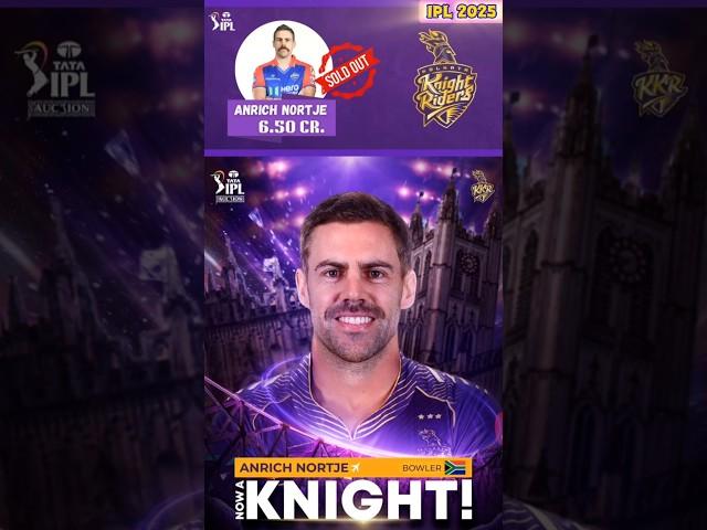 Anrich Nortje IPL 2025 in Kolkata knight Riders (KKR) #anrichnortje #ipl2025 #kolkataknightriders