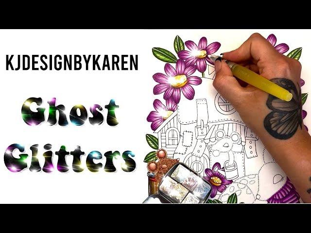 KJDesignbyKaren Ghost Glitters Paint