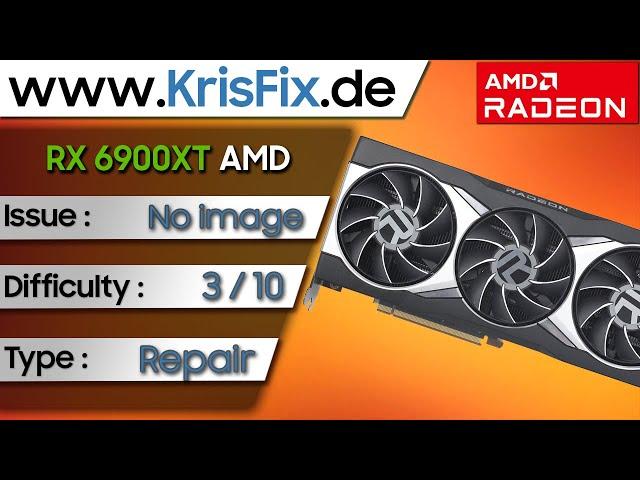 RX 6900XT - The MOST common problem - solution | #krisfixgermany #gpurepair