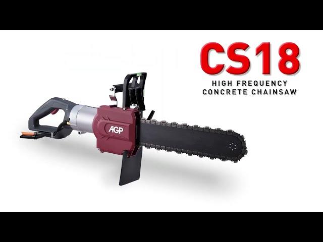 AGP【CS18 High-Frequency Concrete Chainsaw + P8K Power Converter】Features