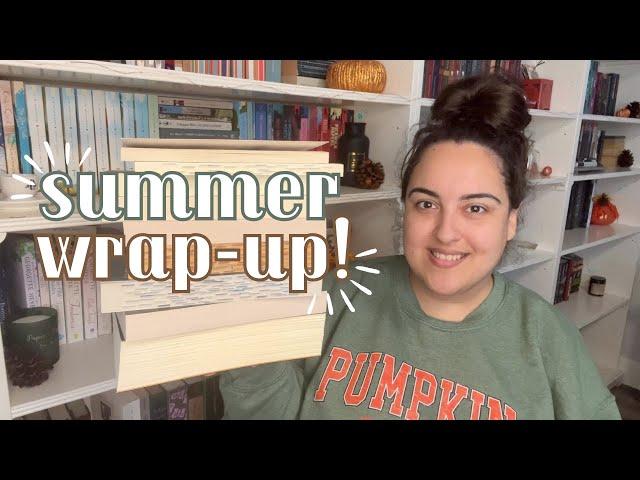 SUMMER READING WRAP-UP // June, July, August Reads!