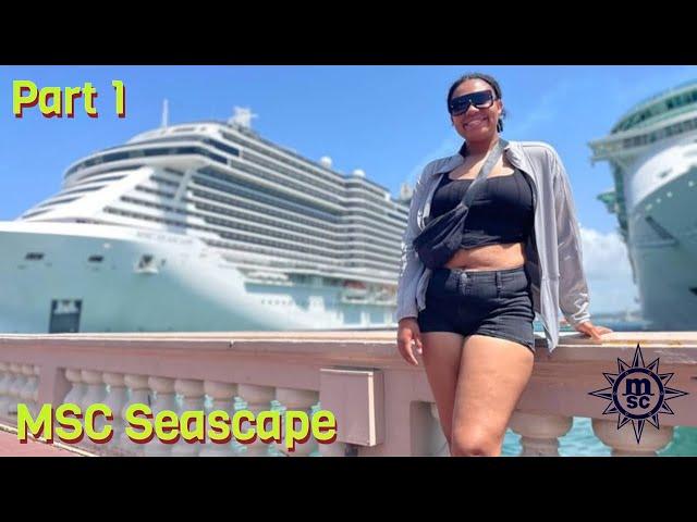 MSC Seascape 2024 ~ Embarkation Day ~ Boarding Day ~ Room Tour & More