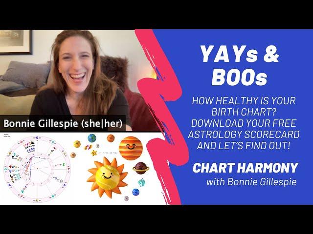  How HEALTHY Is Your Astrology Chart?  YAYs & BOOs Chart Harmony SCORING System