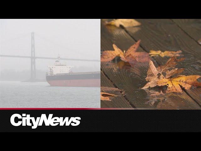 Atmospheric river triggers heavy rainfall in B.C. this weekend