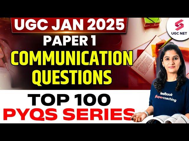 Communication UGC NET Paper 1 PYQ | Complete UGC NET Paper 1 Communication By Tulika Ma'am