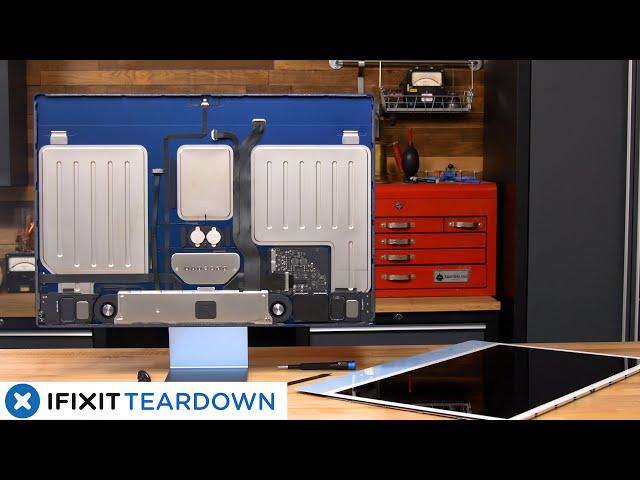 M1 iMac 24” Teardown: A Desktop Only Jony Ive Could Love