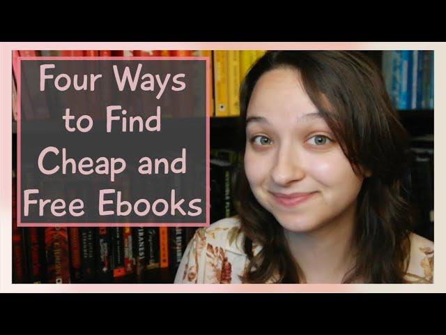 Four Ways to Find Cheap and Free Ebooks