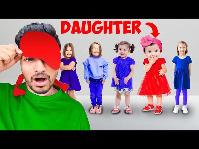 UMESH Tries to Find His DAUGHTER MYRA Blindfolded! *emotional* | MANGO FAMILY