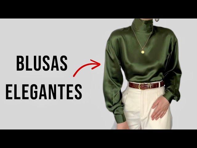 7 BLUSAS PARA LUCIR COSTOSA Y ELEGANTE SIN GASTAR MUCHO DINERO