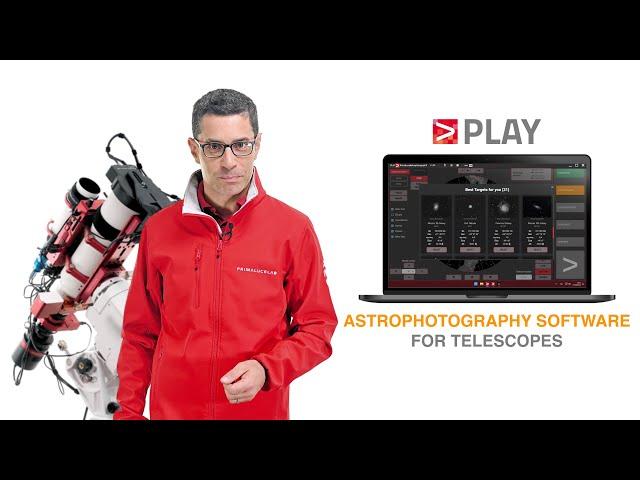 PLAY Prima Luce AstrophotographY software for telescopes