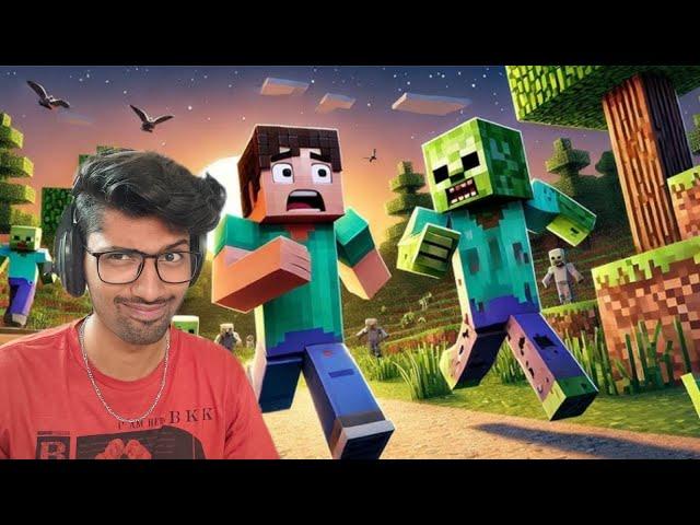 A new start - Day 1 | Minecraft Live Gameplay | The Guy Gaming