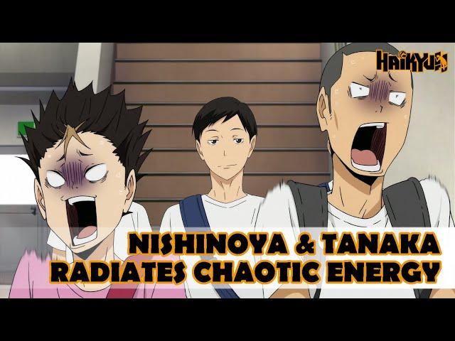 Nishinoya & Tanaka Being Chaotic Crackheads