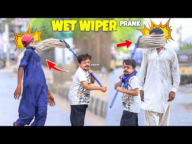 Wet Wiper Prank - | @NewTalentOfficial