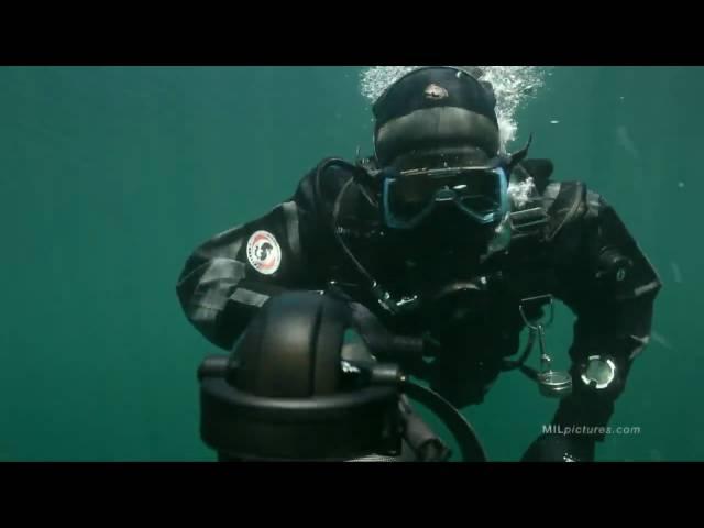 Special Forces Combat Diver with DPV