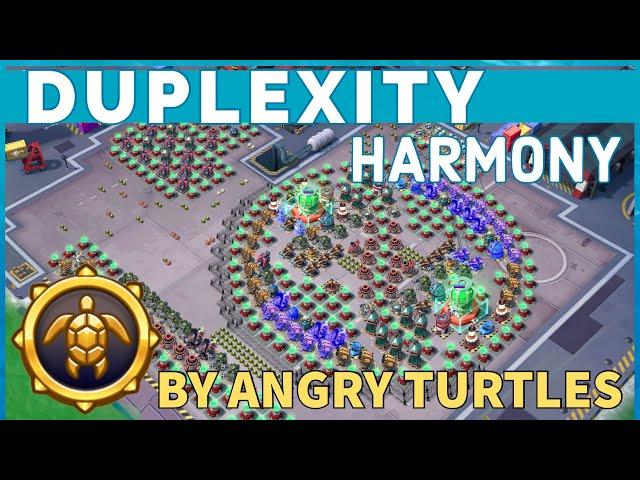 HARMONY on DUPLEXITY by Angry Turtles - TOP leaderboard tf - BOOM BEACH operation gameplay/strategy