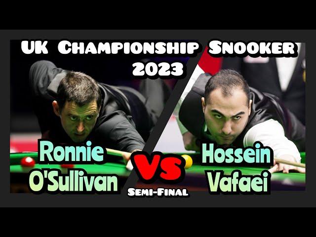 Ronnie O'Sullivan vs Hossein Vafaei - UK Championship Snooker 2023 - Semi-Final Live HD