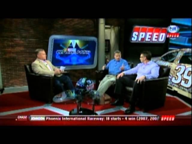 Joshua Osborne's (Buggy1Boy) question gets mention on NASCAR Race Hub 11-7-12