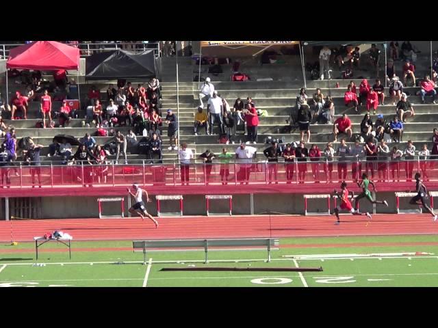 2016 Mt. Carmel Invitational - Michael Norman - 200 Meter Dash - 20.55