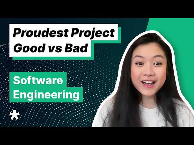 Software Engineer Behavioral Interview - What's Your Proudest Project? (with Formation CEO)