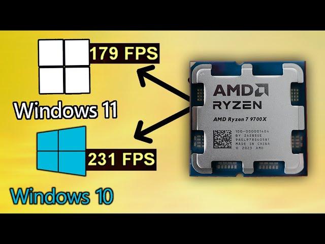 AMD is getting SCREWED by Microsoft - Windows 10 vs 11 (Part 1)