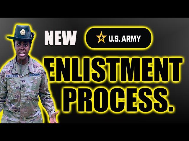 STEP BY STEP Army Enlistment Process in 2024 | Everything YOU NEED to KNOW.