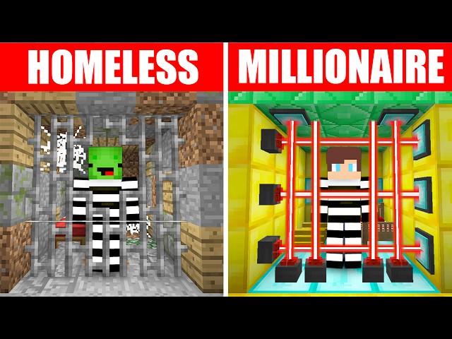 MILLIONAIRE VS HOMELESS: PRISON BREAK CHALLENGE