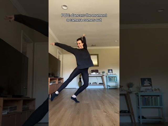 POV: Dancers When The Camera Comes Out #dancer #ballet #biancascaglione #shorts