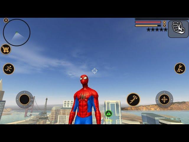 Spider Man | Vegas Crime Simulator | Naxeex Fan Build Android Gameplay HD