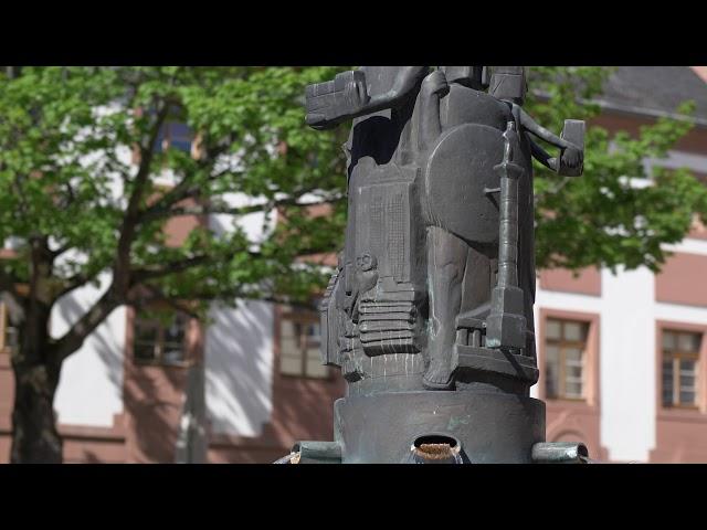 Mainz - Brunnen auf dem Leichhof (1)