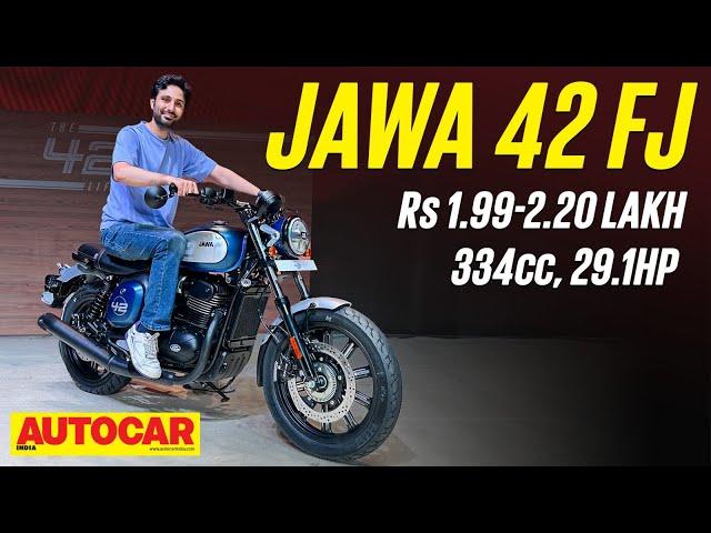 Jawa 42 FJ - Price, engine, features and more details | Walkaround | Autocar India