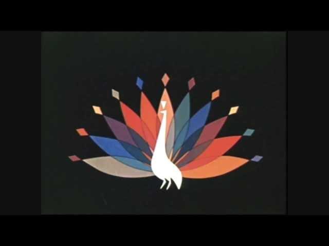 Late 1950's NBC Peacock Color Logo