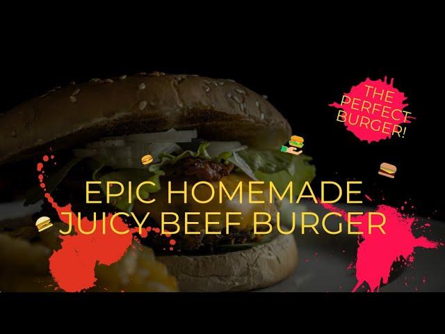 “The Ultimate Homemade Burger Recipe | Foodie Fiesta”