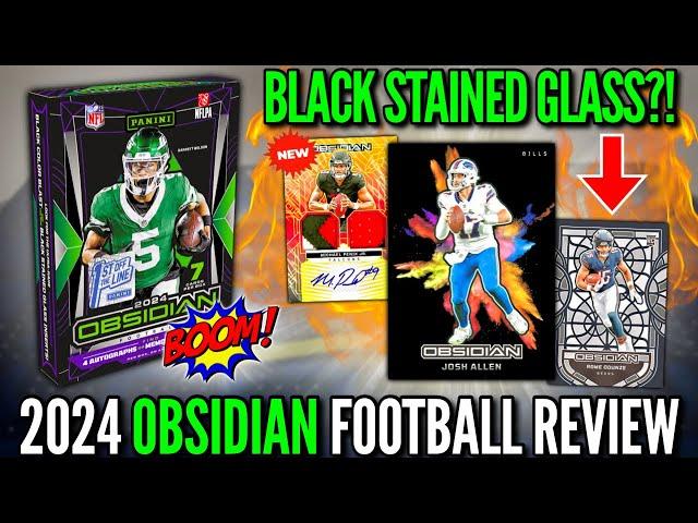 OBSIDIAN GOT JUICED (CRAZY BOXES)!  2024 Panini Obsidian NFL Football FOTL Hobby Box Review x2