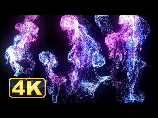 4K Abstract Liquid! 1 Hour 4K Relaxing Screensaver for Meditation. Relaxing music. UHD Calming Video