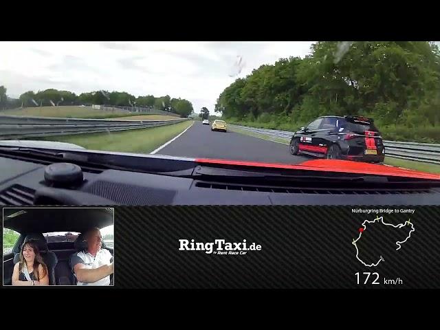 Morgan's Ringtaxi ride in a GT3 RS around the Nürburgring