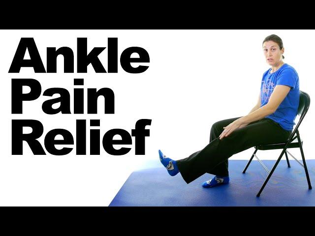 Ankle Pain Relief Stretches - 5 Minute Real Time Routine