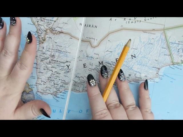 ASMR ~ Aden, Yemen History & Geography ~ Soft Spoken Map Tracing Google Earth