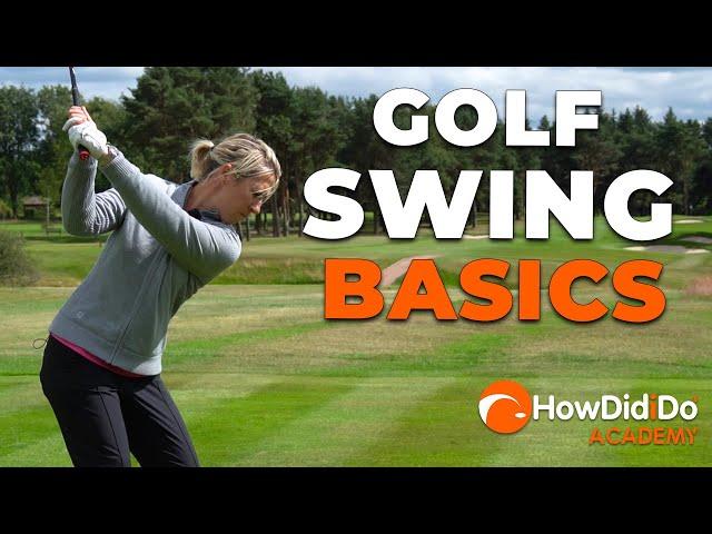 How to swing a golf club: THE BASICS! | HowDidiDo Academy