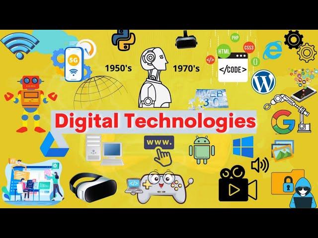 Digital Technology in telugu|| How Digital technology works|| What are the Digital Technologies.