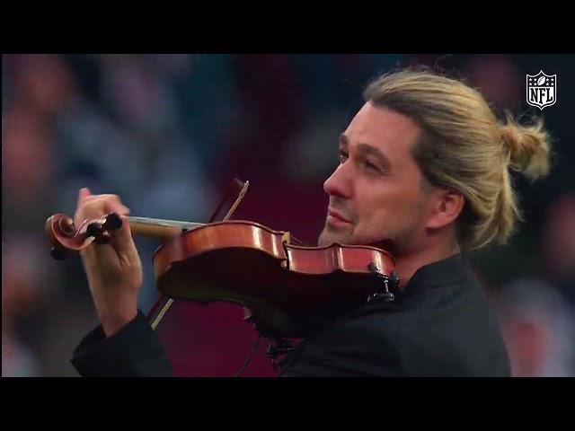 David Garrett performing the national anthem of America (Live from NFL Munich game, 10.11.2024)