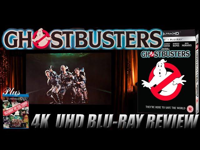 GHOSTBUSTERS 4K UHD REVIEW + CLEANIN' UP THE TOWN Blu-Ray GHOSTBUSTERS Documentary