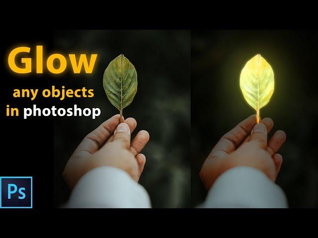 Glow any objects!! || Easy photoshop Tricks