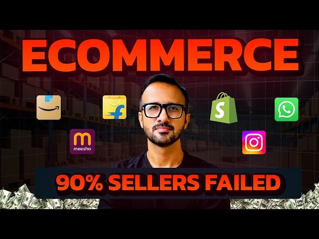 Why 90% of Ecommerce Sellers Quit in the First 3 Months on Amazon, Flipkart & Meesho