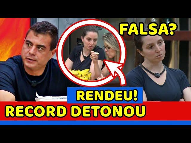 Record ENDS with Dhomini and Adriana and EDITION RENDS; Cris ACCUSES RECORD; Silvia OFFENDS Carol