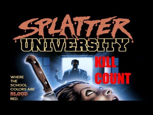 Splatter University 1984 Kill Count